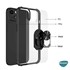 Microsonic Apple iPhone 13 Kılıf Grande Clear Ring Holder Siyah 6