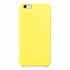 Microsonic Apple iPhone 6S Plus Kılıf Liquid Lansman Silikon Güneş Sarısı 2