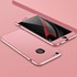 Microsonic Apple iPhone 6S Plus Kılıf Double Dip 360 Protective Rose Gold 3