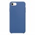 Microsonic Apple iPhone 7 Kılıf Liquid Lansman Silikon Çini Mavisi 2