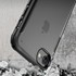 Microsonic Apple iPhone 8 Kılıf Frosted Frame Siyah 4