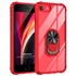 Microsonic Apple iPhone 7 Kılıf Grande Clear Ring Holder Kırmızı 1