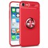 Microsonic Apple iPhone 7 Kılıf Kickstand Ring Holder Kırmızı 1