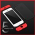 Microsonic Apple iPhone SE Kılıf Double Dip 360 Protective Kırmızı 3