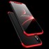 Microsonic Apple iPhone X Kılıf Double Dip 360 Protective Kırmızı 5