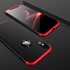 Microsonic Apple iPhone X Kılıf Double Dip 360 Protective Siyah Kırmızı 3