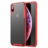 Microsonic Apple iPhone X Kılıf Frosted Frame Kırmızı 1