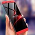 Microsonic Huawei Honor 7S Kılıf Double Dip 360 Protective Siyah Kırmızı 5