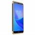Microsonic Huawei Honor 7S Kılıf Skyfall Transparent Clear Gold 2