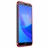 Microsonic Huawei Honor 7S Kılıf Skyfall Transparent Clear Kırmızı 2