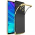 Microsonic Huawei Honor 8A Kılıf Skyfall Transparent Clear Gold 1