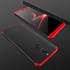 Microsonic Huawei Mate 10 Lite Kılıf Double Dip 360 Protective Siyah Kırmızı 3