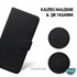 Microsonic Huawei Mate 20 Lite Kılıf Fabric Book Wallet Siyah 4