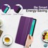 Microsonic Huawei MatePad 11 2023 Kılıf Slim Translucent Back Smart Cover Pembe 5