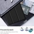 Microsonic Huawei MatePad T10 Kılıf Slim Translucent Back Smart Cover Pembe 5