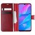 Microsonic Huawei P Smart S Kılıf Delux Leather Wallet Kırmızı 1