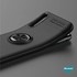Microsonic Huawei P Smart S Kılıf Kickstand Ring Holder Siyah Rose 3