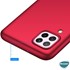 Microsonic Matte Silicone Huawei P40 Lite Kılıf Kırmızı 5