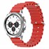 Microsonic Huawei Watch 3 Pro Kordon Ocean Band Kırmızı 2