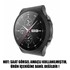 Microsonic Huawei Watch GT2 Pro Kılıf 360 Full Round Soft Silicone Siyah 2