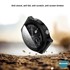 Microsonic Huawei Watch GT2 Pro Kılıf 360 Full Round Soft Silicone Siyah 4