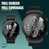 Microsonic Huawei Watch GT2 Pro Tam Kaplayan Temperli Cam Full Ekran Koruyucu Siyah 5