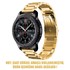 Microsonic Samsung Galaxy Watch 6 40mm Metal Stainless Steel Kordon Gold 2
