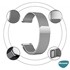 Microsonic Samsung Gear S3 Frontier Milanese Loop Kordon Siyah 3