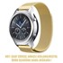 Microsonic Samsung Galaxy Watch 5 Pro 45mm Milanese Loop Kordon Gold 2