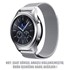 Microsonic Samsung Galaxy Watch 6 Classic 43mm Milanese Loop Kordon Gümüş 2