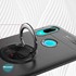 Microsonic Huawei Y6 2019 Kılıf Kickstand Ring Holder Siyah Rose 3