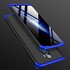 Microsonic Oppo A9 2020 Kılıf Double Dip 360 Protective Siyah Mavi 5