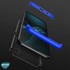 Microsonic Realme 6 Kılıf Double Dip 360 Protective Siyah Mavi 3