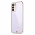 Microsonic Samsung Galaxy A02S Kılıf Laser Plated Soft Beyaz 2