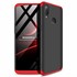 Microsonic Samsung Galaxy A10s Kılıf Double Dip 360 Protective Siyah Kırmızı 1