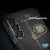 Microsonic Samsung Galaxy A24 Kılıf Deri Dokulu Silikon Lacivert 2