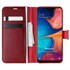 Microsonic Samsung Galaxy A20 Kılıf Delux Leather Wallet Kırmızı 1