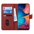 Microsonic Samsung Galaxy A20 Kılıf Fabric Book Wallet Kırmızı 1