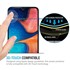 Microsonic Samsung Galaxy A20 Tam Kaplayan Temperli Cam Ekran koruyucu Siyah 2