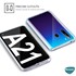 Microsonic Samsung Galaxy A21 Kılıf 6 Tarafı Tam Full Koruma 360 Clear Soft Şeffaf 3