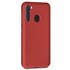 Microsonic Matte Silicone Samsung Galaxy A21 Kılıf Kırmızı 2