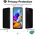 Microsonic Samsung Galaxy A21 Privacy 5D Gizlilik Filtreli Cam Ekran Koruyucu Siyah 2