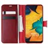 Microsonic Samsung Galaxy A30 Kılıf Delux Leather Wallet Kırmızı 1