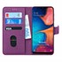 Microsonic Samsung Galaxy A30 Kılıf Fabric Book Wallet Mor 1