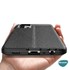 Microsonic Samsung Galaxy A32 5G Kılıf Deri Dokulu Silikon Siyah 7