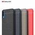 Microsonic Samsung Galaxy A50 Kılıf Deri Dokulu Silikon Kırmızı 5