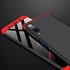 Microsonic Samsung Galaxy A7 2018 Kılıf Double Dip 360 Protective Siyah Kırmızı 4