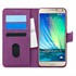 Microsonic Samsung Galaxy A7 Kılıf Fabric Book Wallet Mor 1