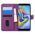 Microsonic Samsung Galaxy J6 Plus Kılıf Fabric Book Wallet Mor 1