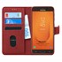 Microsonic Samsung Galaxy J7 Prime Kılıf Fabric Book Wallet Kırmızı 1